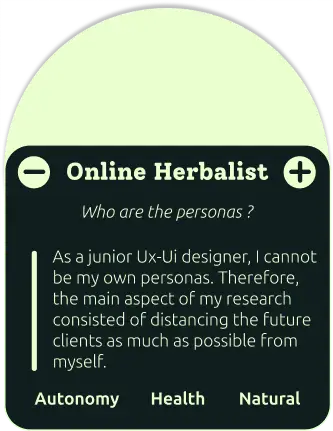 persona online herbalist