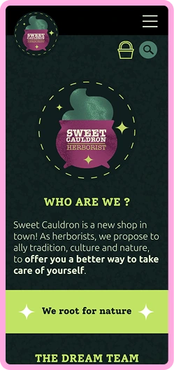 screen who are we sweet cauldron